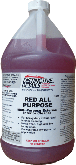 RED ALL PURPOSE CLEANER