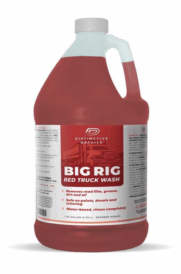 Big Rig Red Truck Wash